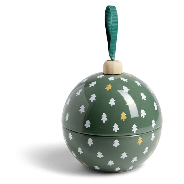 Bougie bonbonni&egrave;re de No&euml;l senteur sirop d'&eacute;rable