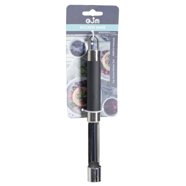 Vide-pommes en inox avec manche en plastique L.20cm