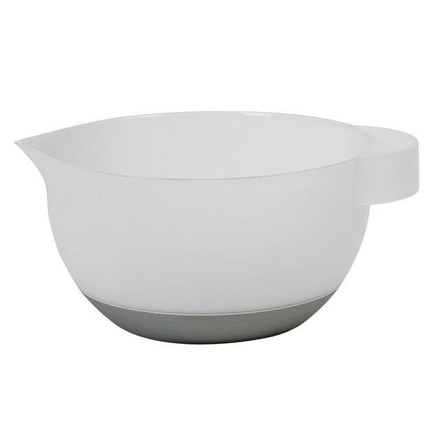 Bol &agrave; mixer plastique avec fond silicone antid&eacute;rapant &oslash; 20 cm