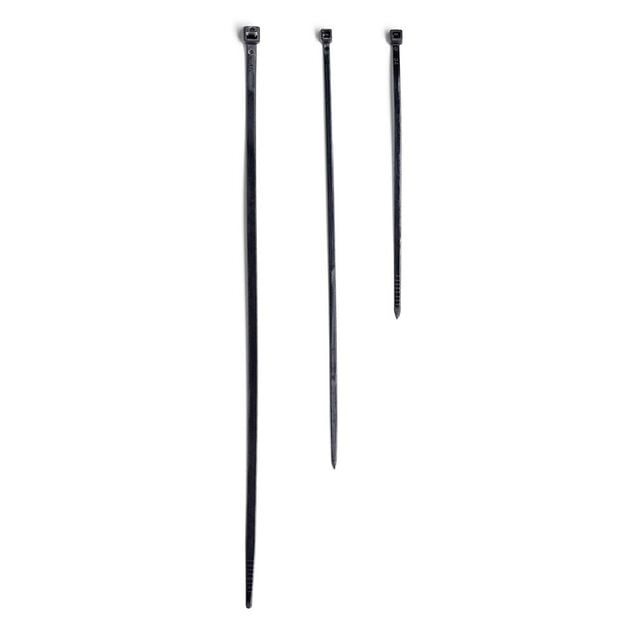 Lot de 180 colliers de serrage en nylon noir