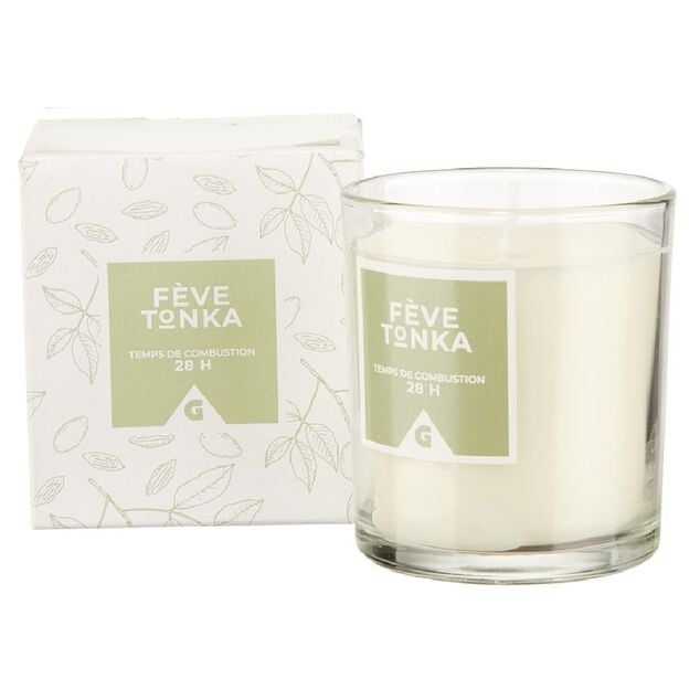 Bougie senteur F&egrave;ve de Tonka