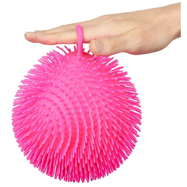 Boule &agrave; poils en plastique - 6 mod&egrave;les