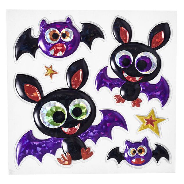 Stickers holographiques Halloween