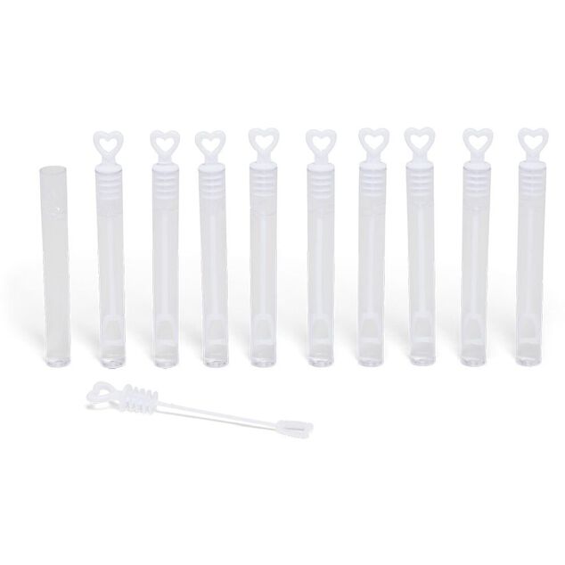 Tube bulle de savon mariage x10