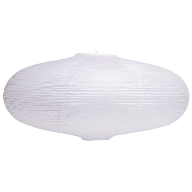 Suspension boule chinoise papier blanc - Ø50xH23cm