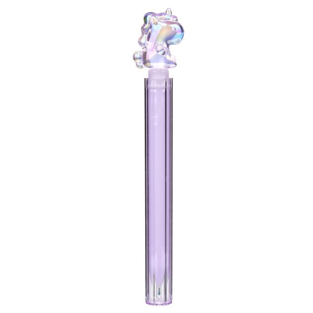 Stylo bille kawaii licorne violet pastel L14,5cm