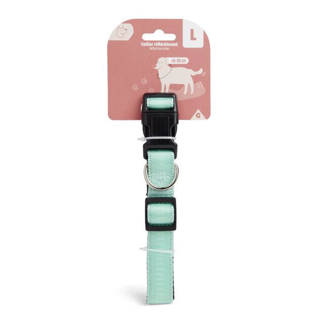 Collier r&eacute;flechissant pour grand chien - Taille L