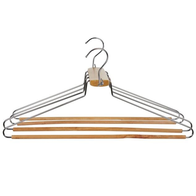 Cintre gain de place 4 en 1