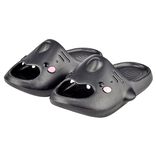 Claquettes raie manta noires 40/41