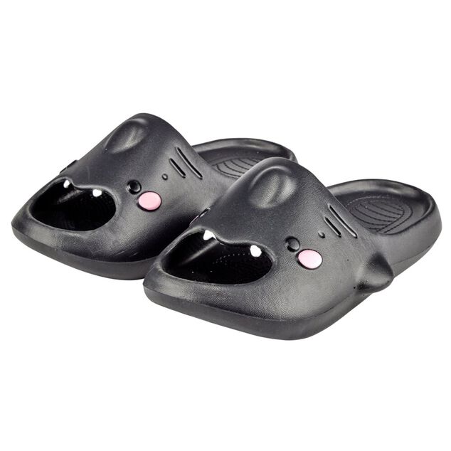 Claquettes raie manta noires 40/41