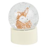 Boule &agrave; neige animal de No&euml;l