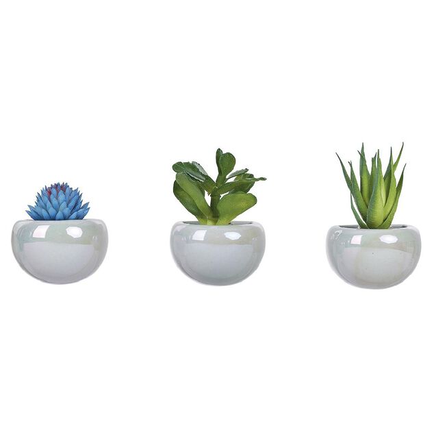 Magnet irisé déco plante artificielle