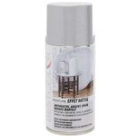 Peinture a&eacute;rosol effet m&eacute;tal Argent martel&eacute; 300 ml