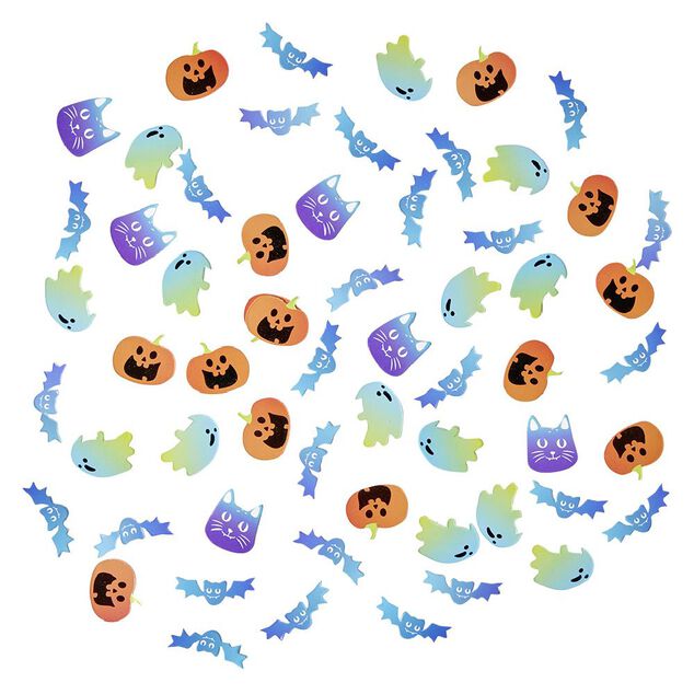 Confettis de table citrouille Halloween 15g