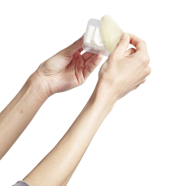 Porte balai adh&eacute;sif plastique