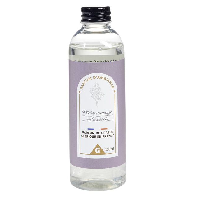 Recharge pour diffuseur senteur p&ecirc;che sauvage 100ml