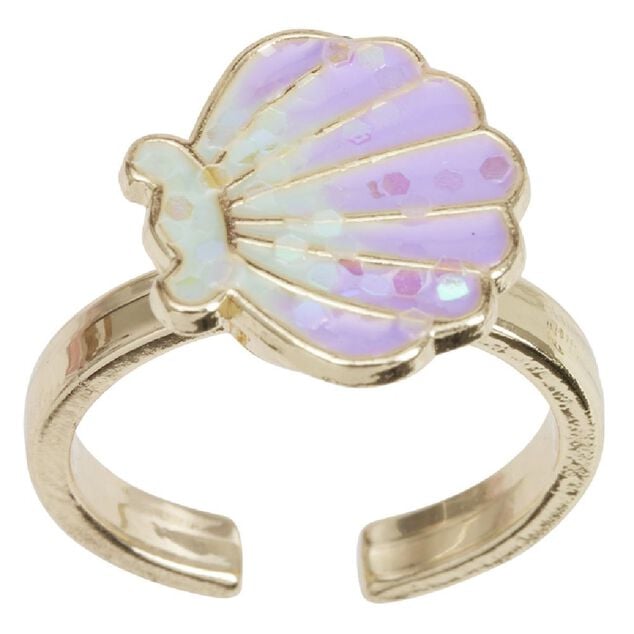 Bague spinner multicolore