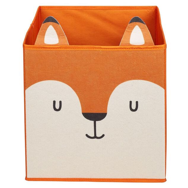 Pani&egrave;re rangement renard 31x31x31cm