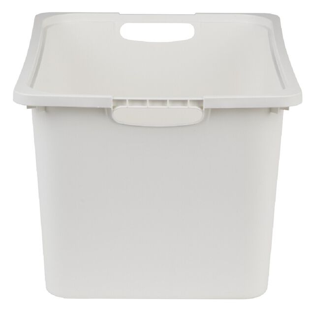 Bac plastique blanc 40x29,8xH22,8cm