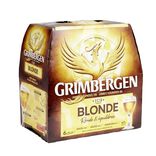 Bière blonde Grimbergen bouteille 6,7% vol. 6x25cl