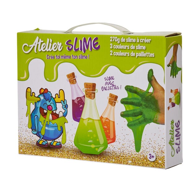 Kit cr&eacute;ation p&acirc;te slime