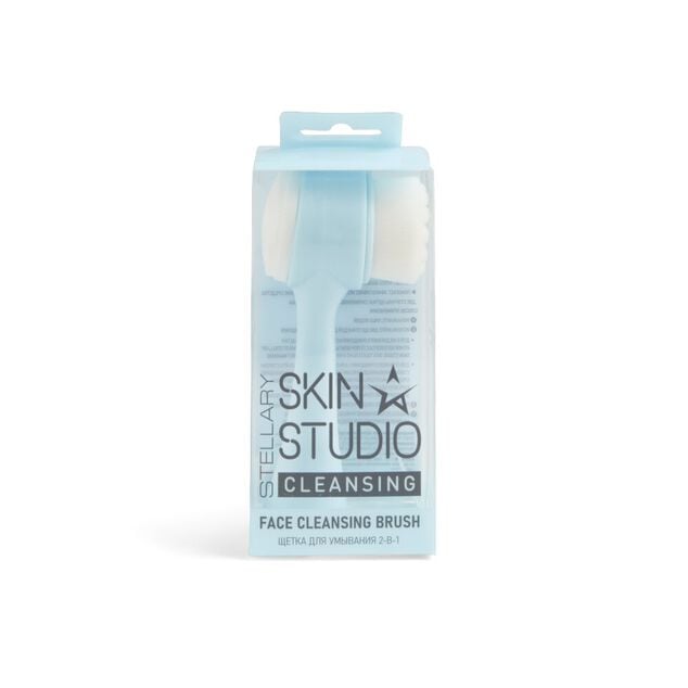 Brosse nettoyante visage double action