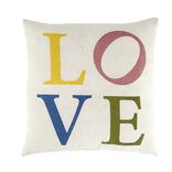 Coussin carré en polycoton à motifs 40x40cm (3 modèles)