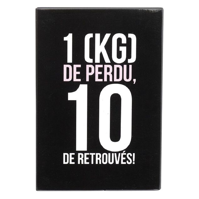 Aimant avec message humoristique