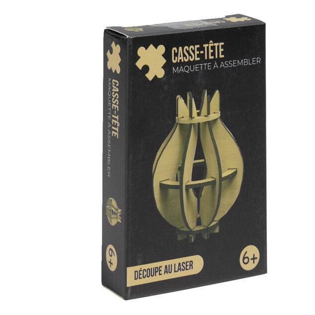 Casse-tête en bois - 8 modèles