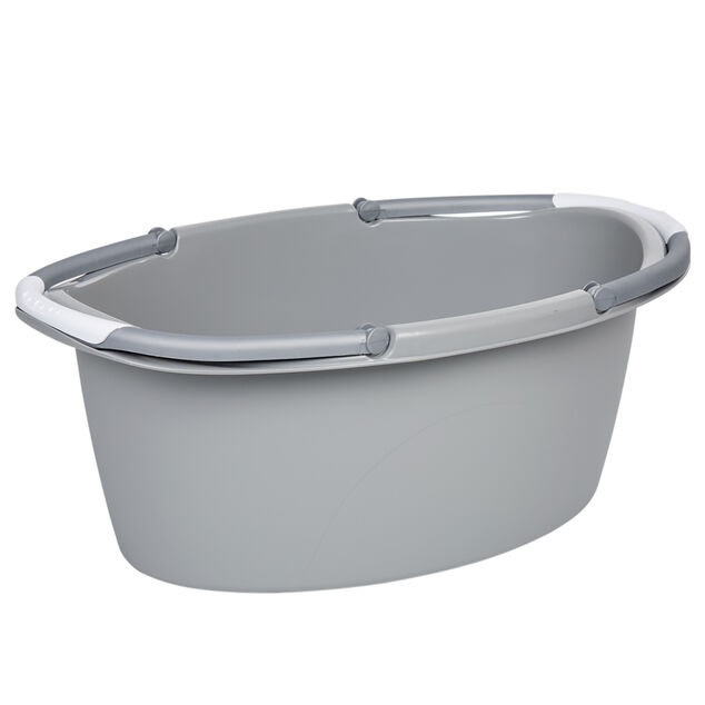 Bassine avec anse 25 L gris