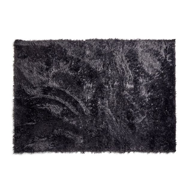 Tapis Shaggy 130x190cm polyester 3 coloris