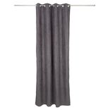 Rideau thermique polaire gris fonc&eacute; 140x260cm