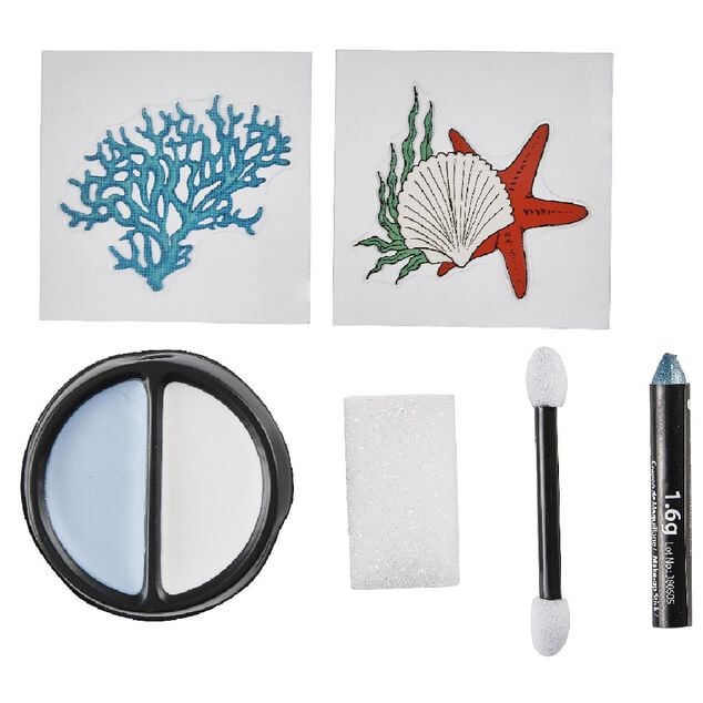 Tatouages sir&egrave;ne et maquillage