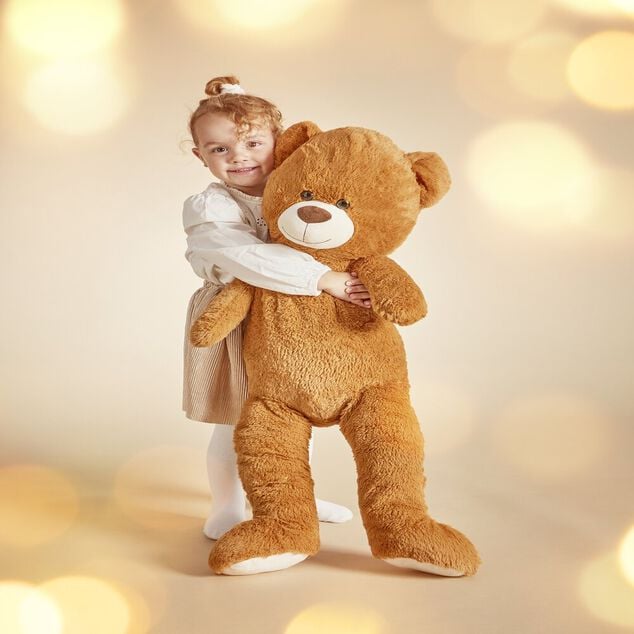 Peluche ours 38x28xH100cm