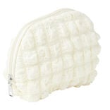 Trousse de maquillage blanche 22x4xH15cm