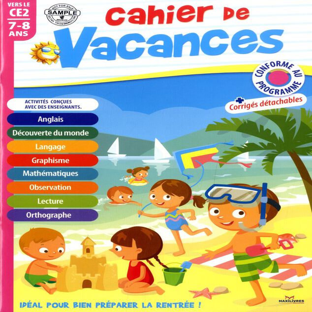 Cahier de vacances
