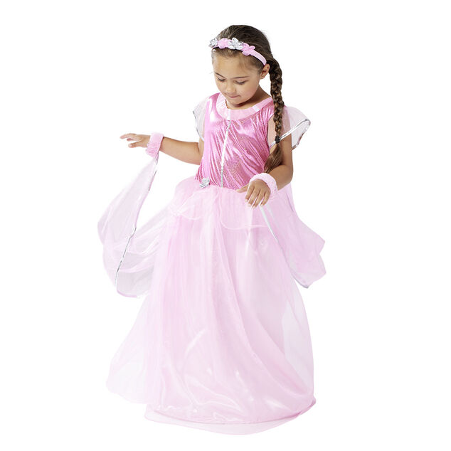 D&eacute;guisement princesse rose brillant 11/14 ans
