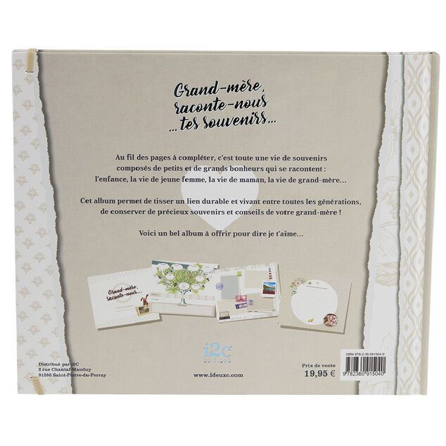 Album souvenir grand parent