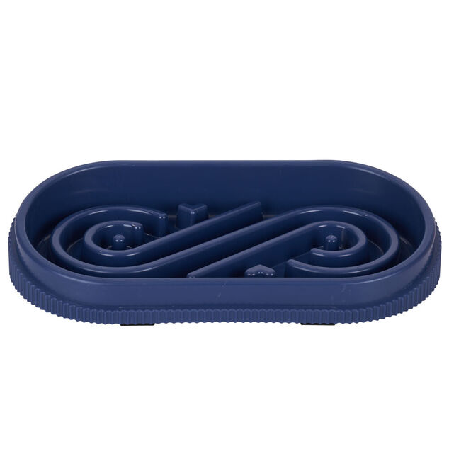 Gamelle double chien 2-en-1 anti glouton