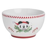 Bol Disney Mickey grès blanc et rouge Ø14cm