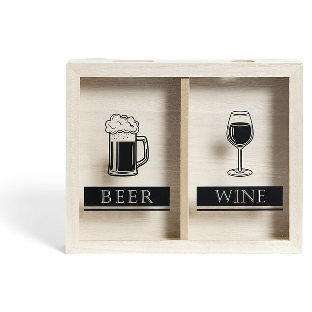 Bo&icirc;te &agrave; bouchons et capsules 25x4xH20cm