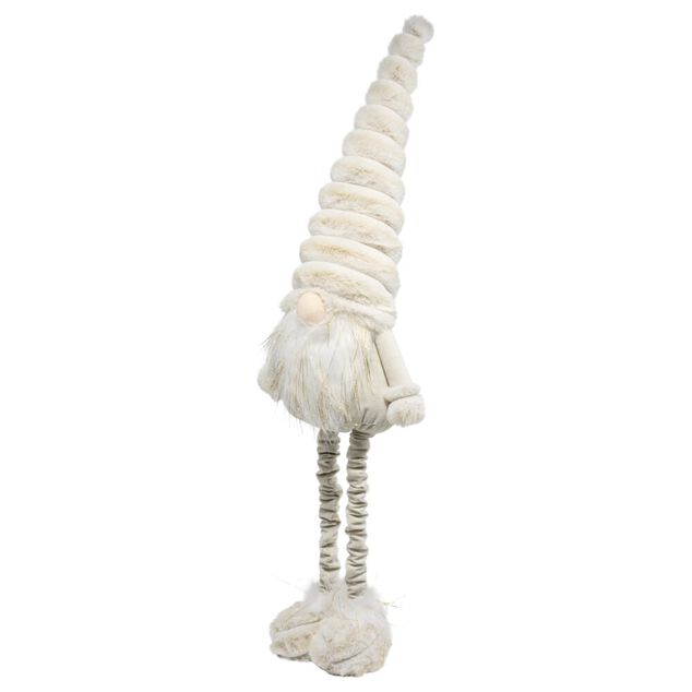 Gnome debout d&eacute;coratif jambes extensibles H97cm (2 mod&egrave;les)