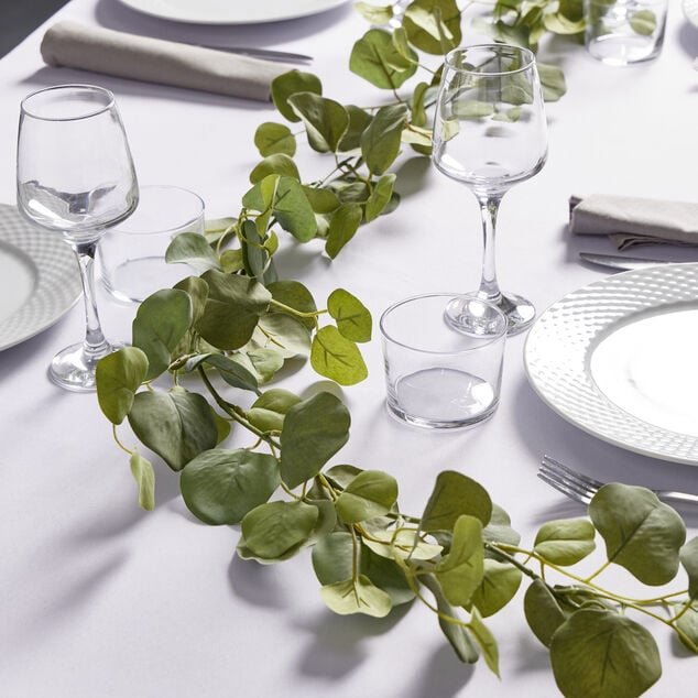 Guirlande eucalyptus artificiel marron L180cm