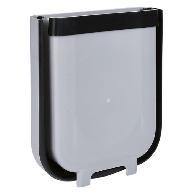 Poubelle de porte amovible et rétractable 9 L