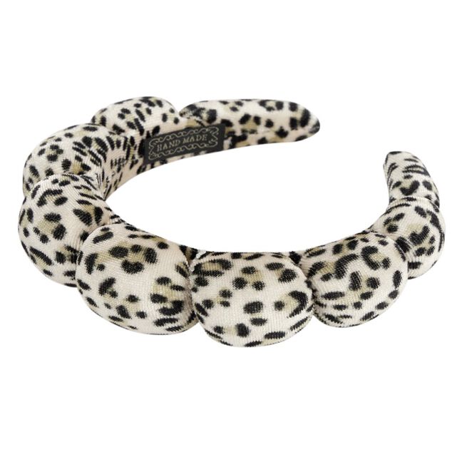 Serre-tête cosmétique animal 18cm (2 modèles blanc ou marron)