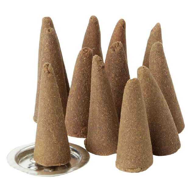 C&ocirc;ne d'encens &agrave; br&ucirc;ler Nag Champa x10