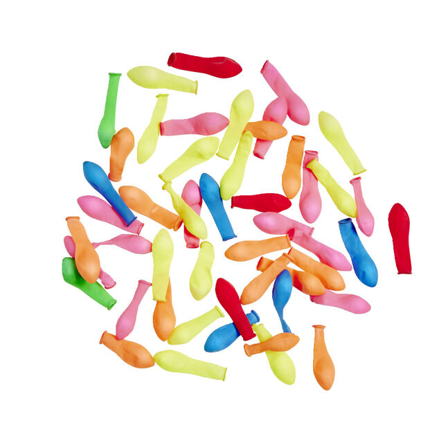 Bombe à eau multicolore 50 ballons