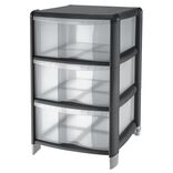 Tour de rangement 3 tiroirs  20L