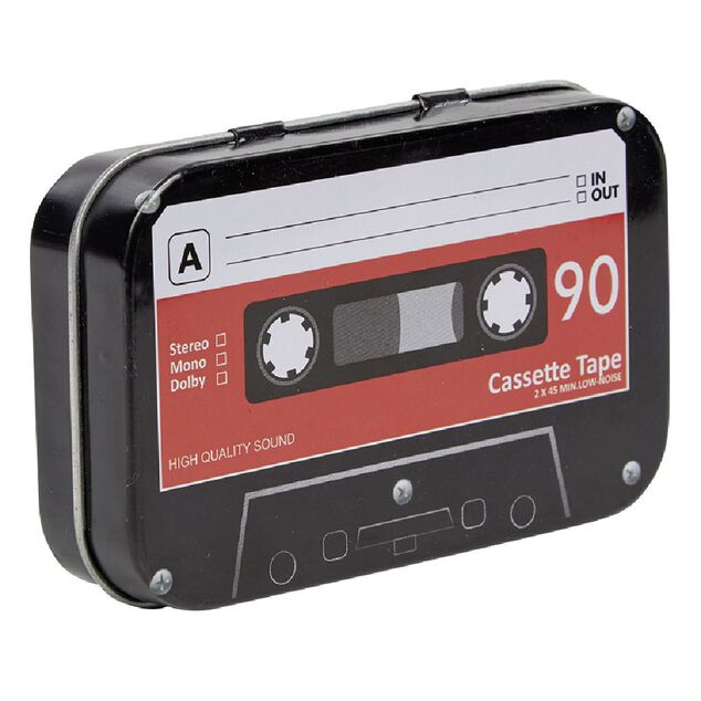 Mini boîte métal design rétro