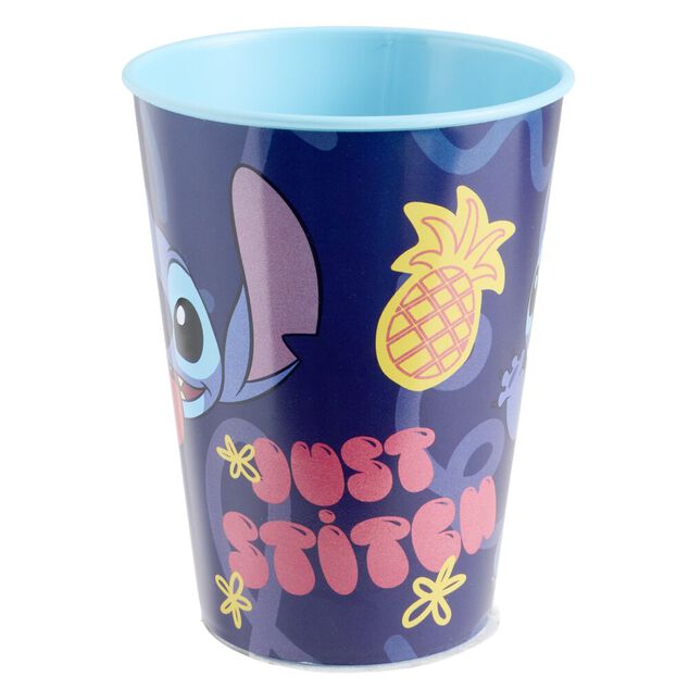 Gobelet plastique Stitch bleu 26cl